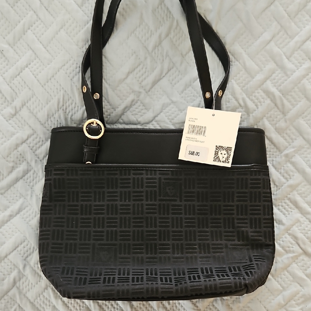 Elegant Black Tote Bag